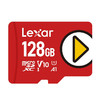 Lexar 雷克沙 PLAY Micro-SD存储卡 128GB（USH-I、V10、U1、A1）