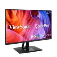 ViewSonic 优派 VP系列 VP2756-4K 27英寸 IPS 显示器(3840×2160、60Hz、100%sRGB、Type-C 60W)