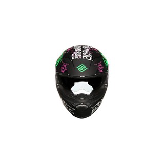 FASEED FS-817 摩托车头盔 全盔 绿色浪漫夜/哑黑 XL码