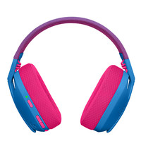 logitech 罗技 G435 头戴式耳罩式蓝牙游戏耳机 蓝色