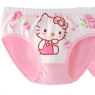 Hello Kitty 凯蒂猫 KTN255 女童三角内裤 5条装 O款 59cm