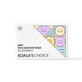 KOALA'S CHOICE 考拉之选 婴幼儿日本Miyoshi乳霜超柔纸巾 100抽*3包