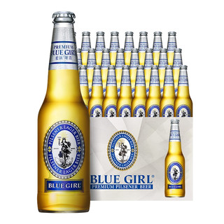 BLUE GIRL 蓝妹 啤酒10.2度330ML24瓶装