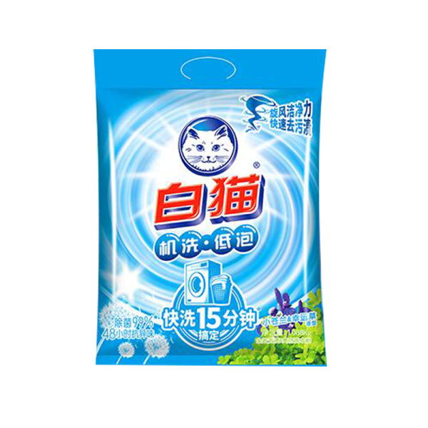 白猫 去渍 亮白洗衣粉1308g--3224