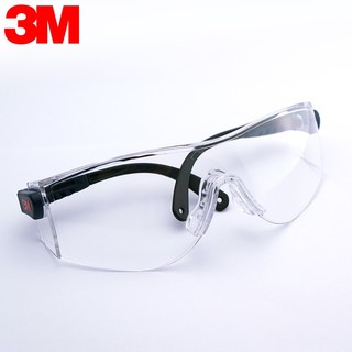 3M 护目镜10196 防雾防尘沙打磨防飞溅冲击防护眼镜 骑行防风紫外线透明眼镜
