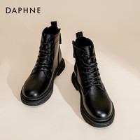 DAPHNE 达芙妮 女士加绒马丁靴 D3021605033