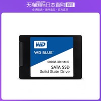西部数据 日本直邮 西部数据 WD内置SSD/500GB/WD 3D/SATA3.0//WDS500G2B0A