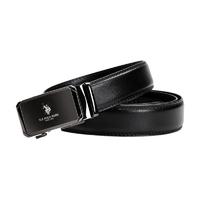 us polo assn 男士牛皮自动扣腰带 US2104 黑色 130