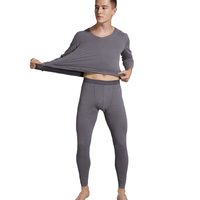 JORDIAAI 乔点 男士秋衣秋裤套装