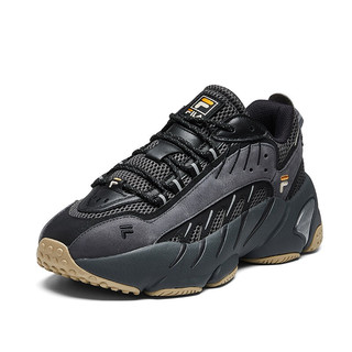 FILA 斐乐 Fusion Ade 男子休闲运动鞋 T12M011108F-DB 深灰/黑色 42