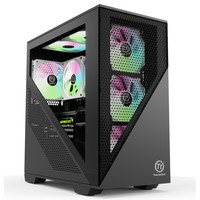 Thermaltake 曜越 启航者 L5 M-ATX机箱 半侧透 曜石黑
