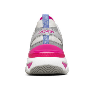 SKECHERS 斯凯奇 D'LITES系列 Energy Racer 女子休闲运动鞋 149371/WGYP 白色 37