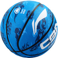 LI-NING 李宁 橡胶篮球 LBQK605-4 蓝色 5号/青少年