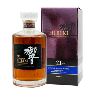 HIBIKI 響 21年 调和 日本威士忌 43%vol 700ml 礼盒装