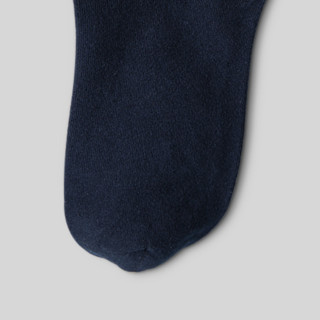 格格玛 男女款棉质中筒袜套装 D-M8201-22 普棉款 12双装 藏青 36-40