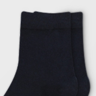 格格玛 男女款棉质中筒袜套装 D-M8201-22 普棉款 12双装 藏青 36-40