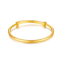 MCLON 曼卡龙 素韵足金手镯 60.82g