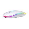 YINDIAO 银雕 充电版 2.4G 无线鼠标 RGB 1600DPI 白色