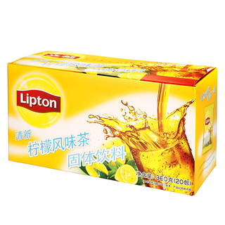 Lipton 立顿 清新柠檬风味茶 固体饮料 360g