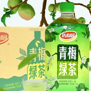 达利园 青梅绿茶 1L*12瓶