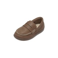 Clarks 其乐 261424847 男童皮鞋 棕褐色 21码