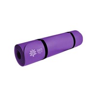 AOYI 奥义 家用瑜伽垫 AYYJD-NSD-61 深紫 183cm*61cm*10mm 入门款 含捆绳+背包