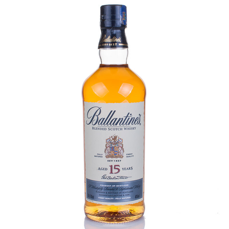 Ballantine's 百龄坛 15年  调和 苏格兰威士忌 40%vol 700ml 礼盒装