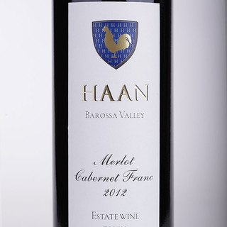 Haan Wines 瀚恩酒庄 巴罗萨谷 梅洛品丽珠 干红葡萄酒 2012年 6瓶*750ml套装