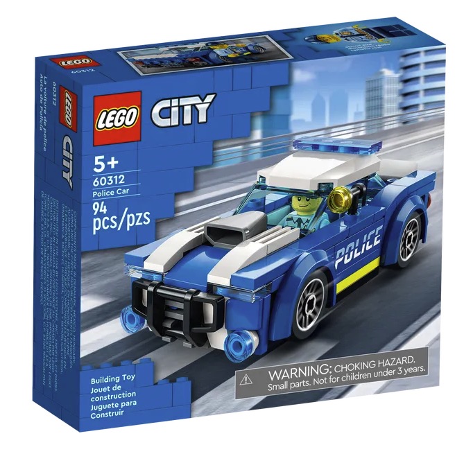 88VIP：LEGO 乐高 City城市系列 60312 警车