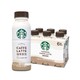 STARBUCKS 星巴克 芝士奶香拿铁咖啡饮料 270ml*6瓶装