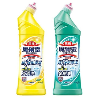 花王 免刷洗马桶清洁剂 魔术灵 洁厕剂 500ml*2 除臭