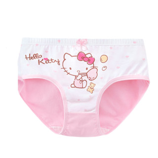 Hello Kitty 凯蒂猫 KT01A08045 女童三角内裤 4条装 150cm