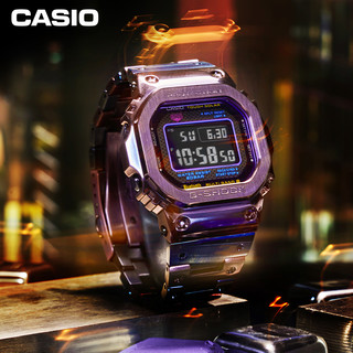 PLUS会员：CASIO 卡西欧 G-SHOCK系列 男士太阳能电波蓝牙腕表 GMW-B5000PB-6PRT