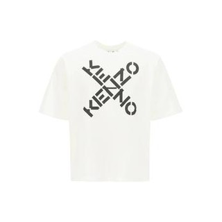 KENZO 凯卓 男子logo短袖T恤