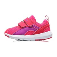 LI-NING 李宁 YKAP148-4 儿童休闲运动鞋 荧光洋红/荧光梅紫 32码