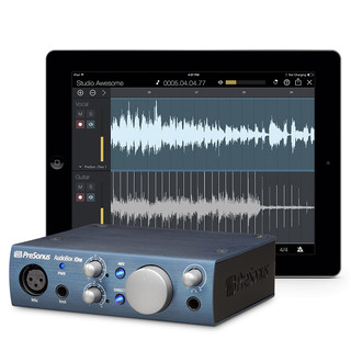 普瑞声纳PRESONUS AudioBox iONE 支持Ipad USB 音频接口 声卡 ione标配