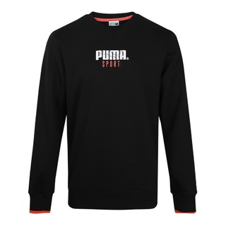 PUMA/彪马 休闲系列 男款外套运动卫衣 黑色 xl