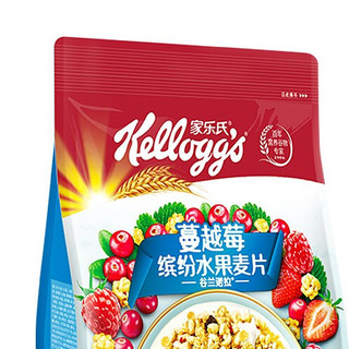 Kellogg's 家乐氏 蔓越莓缤纷水果麦片 400g