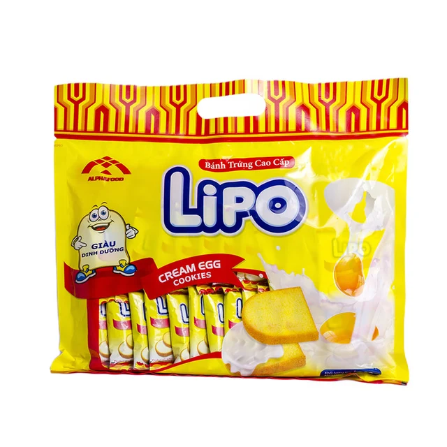 Lipo 面包干 鸡蛋牛奶原味