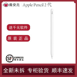 Apple 苹果 原装Apple Pencil二代手写笔iPad平板压感触控电容笔防触画笔