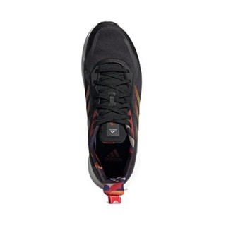 adidas 阿迪达斯 X9000L2 M 中性跑鞋 GZ7604 黑/石墨灰/橙红/浅黄 37