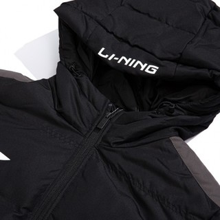 LI-NING 李宁 男子运动棉服 AFMR481-1 黑色 XL