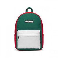SKECHERS 斯凯奇 中性双肩背包 L320U100/001Z 常绿色 17.6L