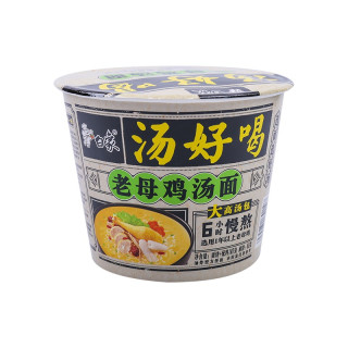 baixiang 白象 汤好喝 老母鸡汤面 107g*6桶