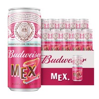 Budweiser 百威 MEX果啤 310ml*10听 整箱装