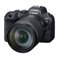 Canon 佳能 EOS R6全画幅微单相机RF24-105F4L IS USM 4K视频拍摄8级双防抖