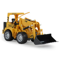 贝利雅 电动无线遥控工程车推土机挖掘机玩具充电五通遥控铲车 推土机玩具车