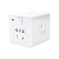 TENGEN 天正 TC-252 魔方插座 五位五孔 白色