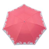 Paradise 天堂伞 30069ELCJ 7骨晴雨伞 亚红
