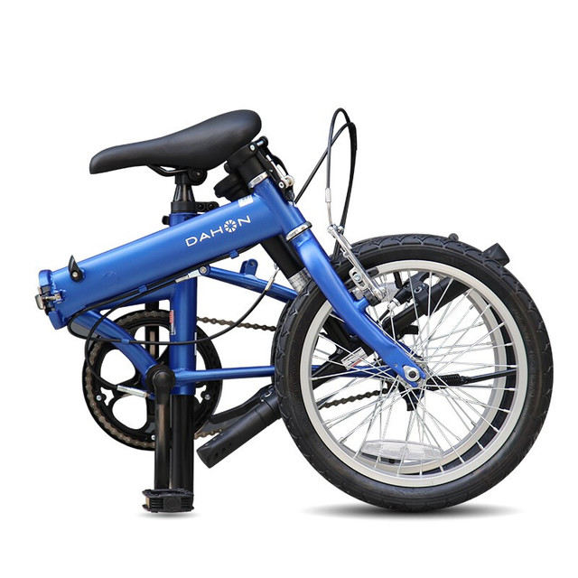 大行 YUKI 折叠自行车 KT610 消光蓝 16英寸 单速